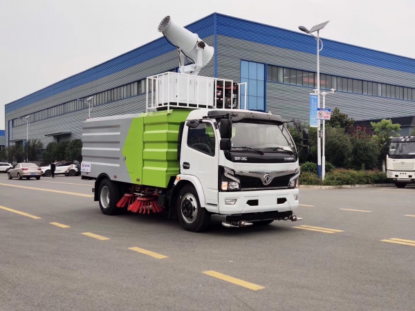 8噸掃路車-東風(fēng)福瑞卡小型國六8立方掃路車廠家價(jià)格