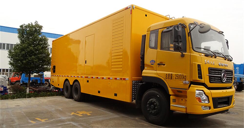 應急電源車-東風天龍后雙橋應急電源車